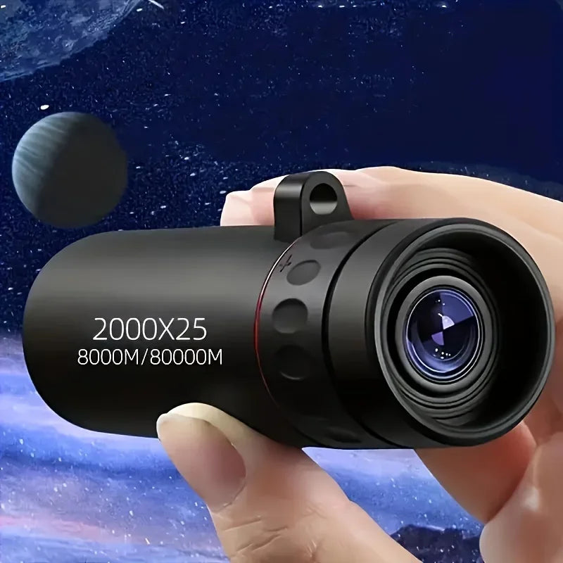 2000x25 HD Monocular Telescope Mini Portable
