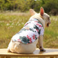 Hawaiian Style Pet Dog Clothe Summer SandBeach Dog Shirts