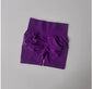 Peach Hip Lifting Sports Shorts Women High Waist