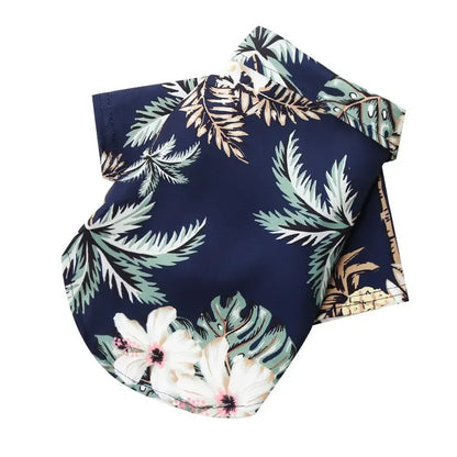 Hawaiian Style Pet Dog Clothe Summer SandBeach Dog Shirts