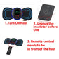 Neck Massager Electric Cervical Vertebra Massage Patch for Muscle Pain