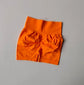 Peach Hip Lifting Sports Shorts Women High Waist