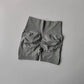 Peach Hip Lifting Sports Shorts Women High Waist