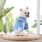 Hawaiian Style Pet Dog Clothe Summer SandBeach Dog Shirts