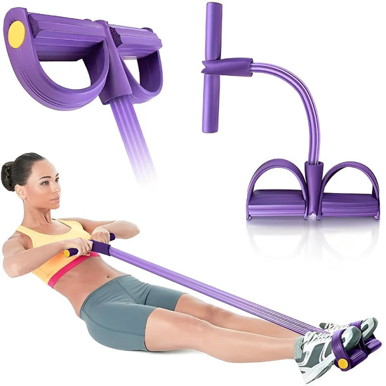 Multi-Functional Household Fitness Yoga Abdominal Strengthening Elastic Band