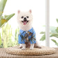 Hawaiian Style Pet Dog Clothe Summer SandBeach Dog Shirts