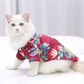Hawaiian Style Pet Dog Clothe Summer SandBeach Dog Shirts