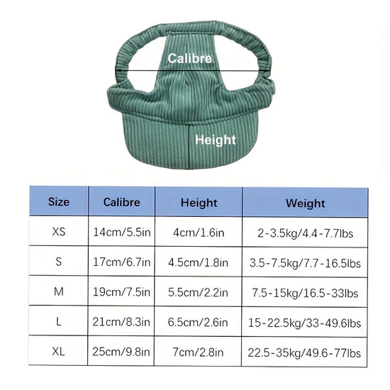 Adjustable Dog Baseball Cap Outdoor Sports Hat