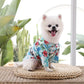 Hawaiian Style Pet Dog Clothe Summer SandBeach Dog Shirts