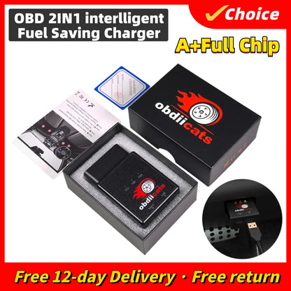 Fuel Saving With Fast Charger Chip Tuning Box For Benzine &Diesel Cars