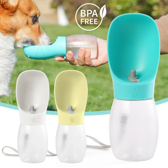 Portable Dog Cat Water Bottle Outdoor Leak Proof Travel Water Dispenser